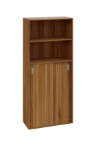 SPD 53/80 skříň s posuvnými dveřmi/nika, 1850x800x400, ořech světlý